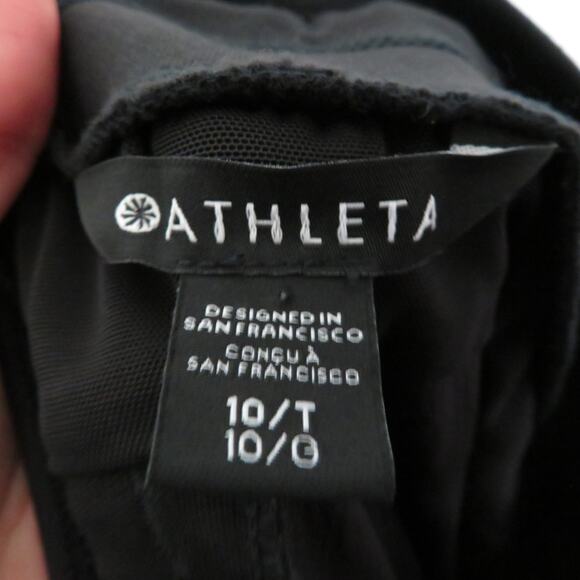 Athleta Womens Sz 10T Black Trekkie North Jogger Pants Athleisure Gorpcore - Picture 5 of 7